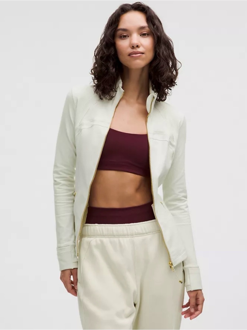 lululemon athletica Define Jacket in Bone